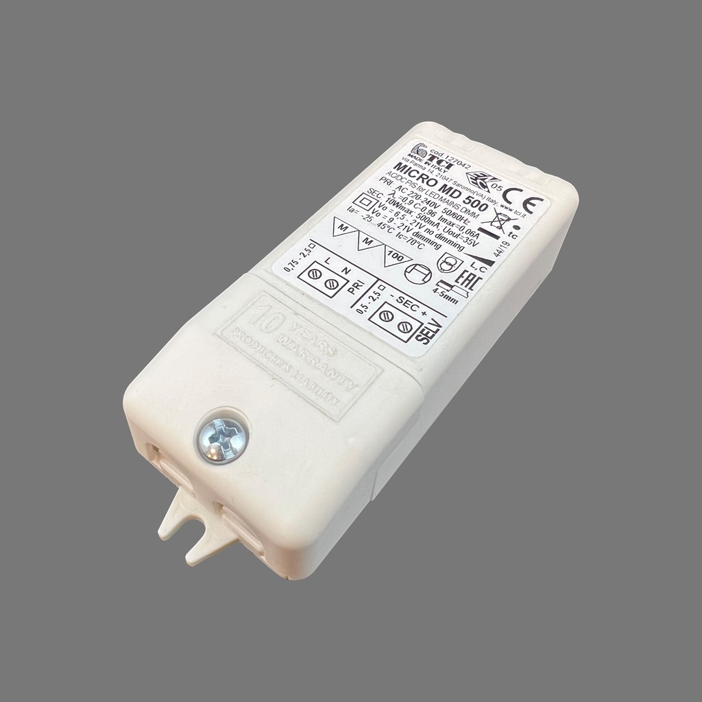 POWER SUPPLY 500mA 10W  