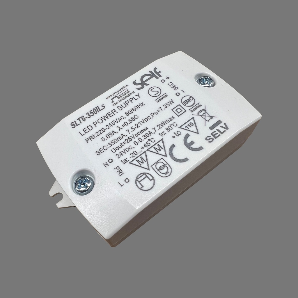 POWER SUPPLY 350mA 6W   