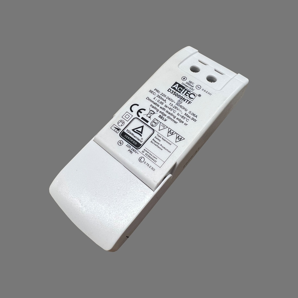 POWER SUPPLY 350mA 9W 