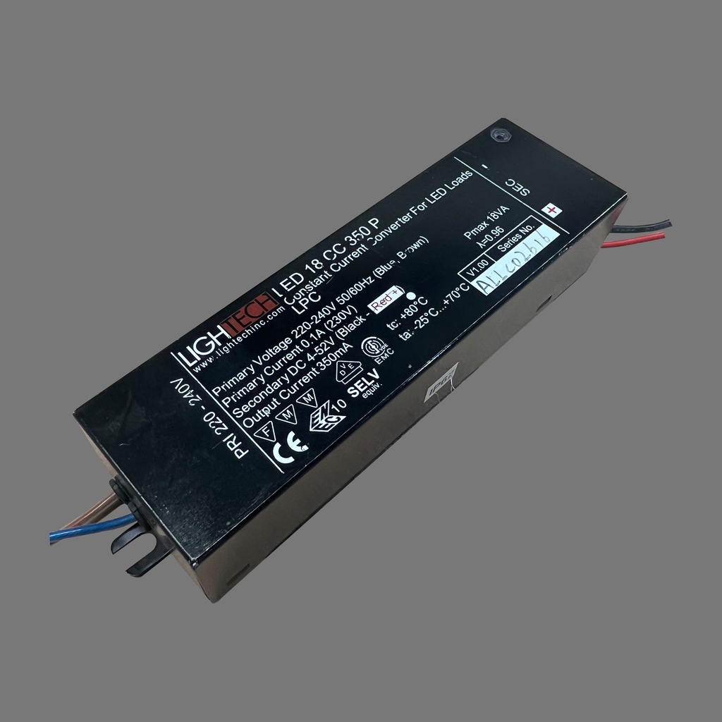 POWER SUPPLY 350mA 18W 