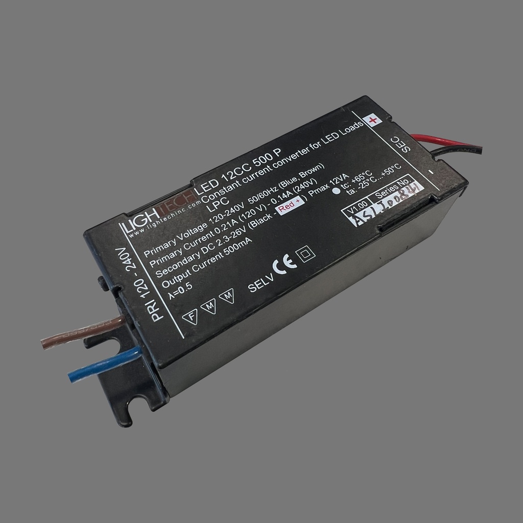 POWER SUPPLY 500mA 12W  