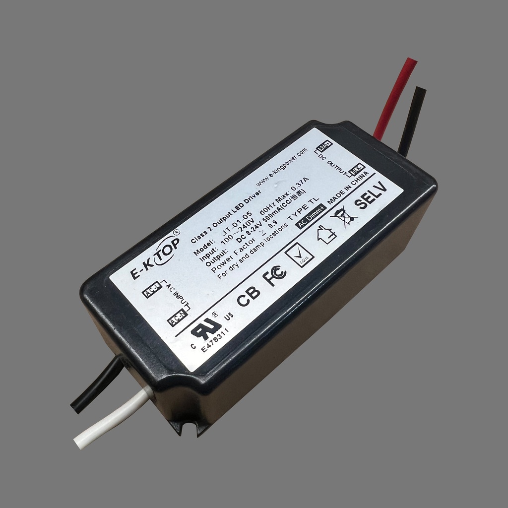 POWER SUPPLY 500mA 10W   