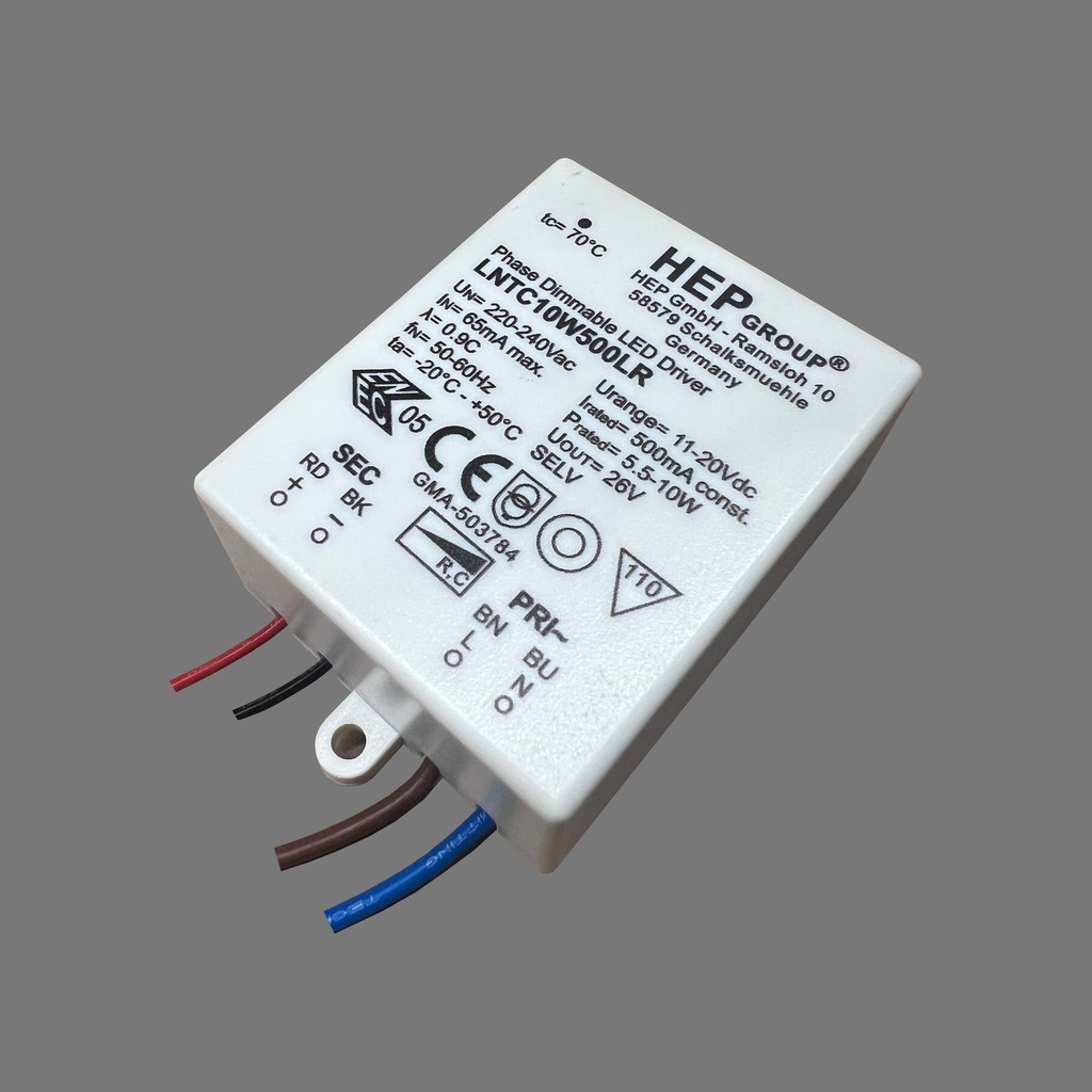 POWER SUPPLY 500mA 10W
