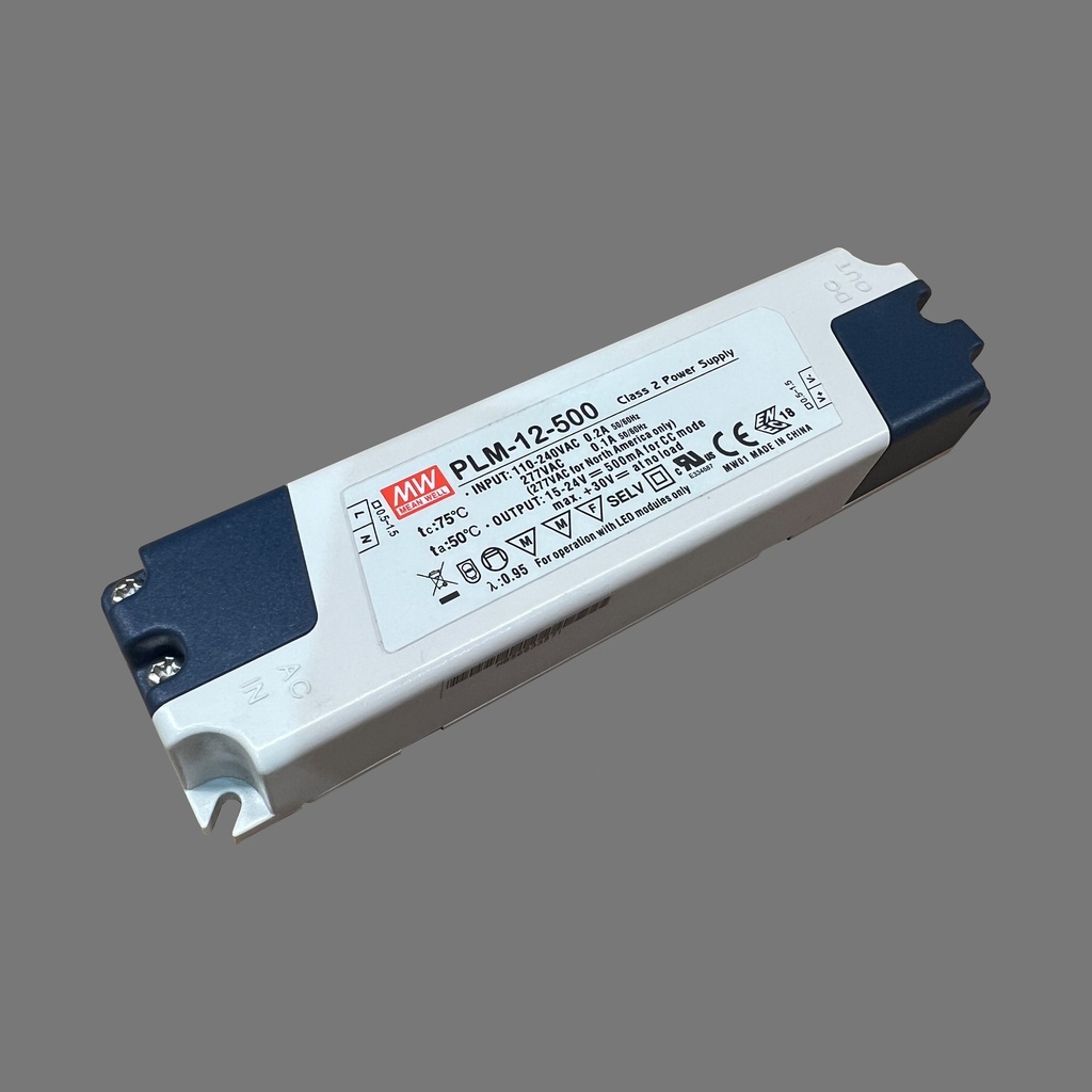 POWER SUPPLY 500mA 12W  