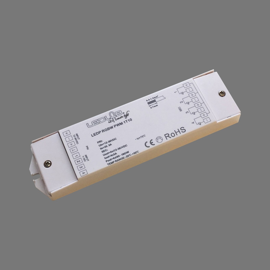 RGB/W PWM CONTROLLER