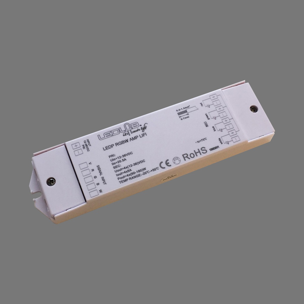 4 CHANNEL (RGB/W) POWER REPEATER 