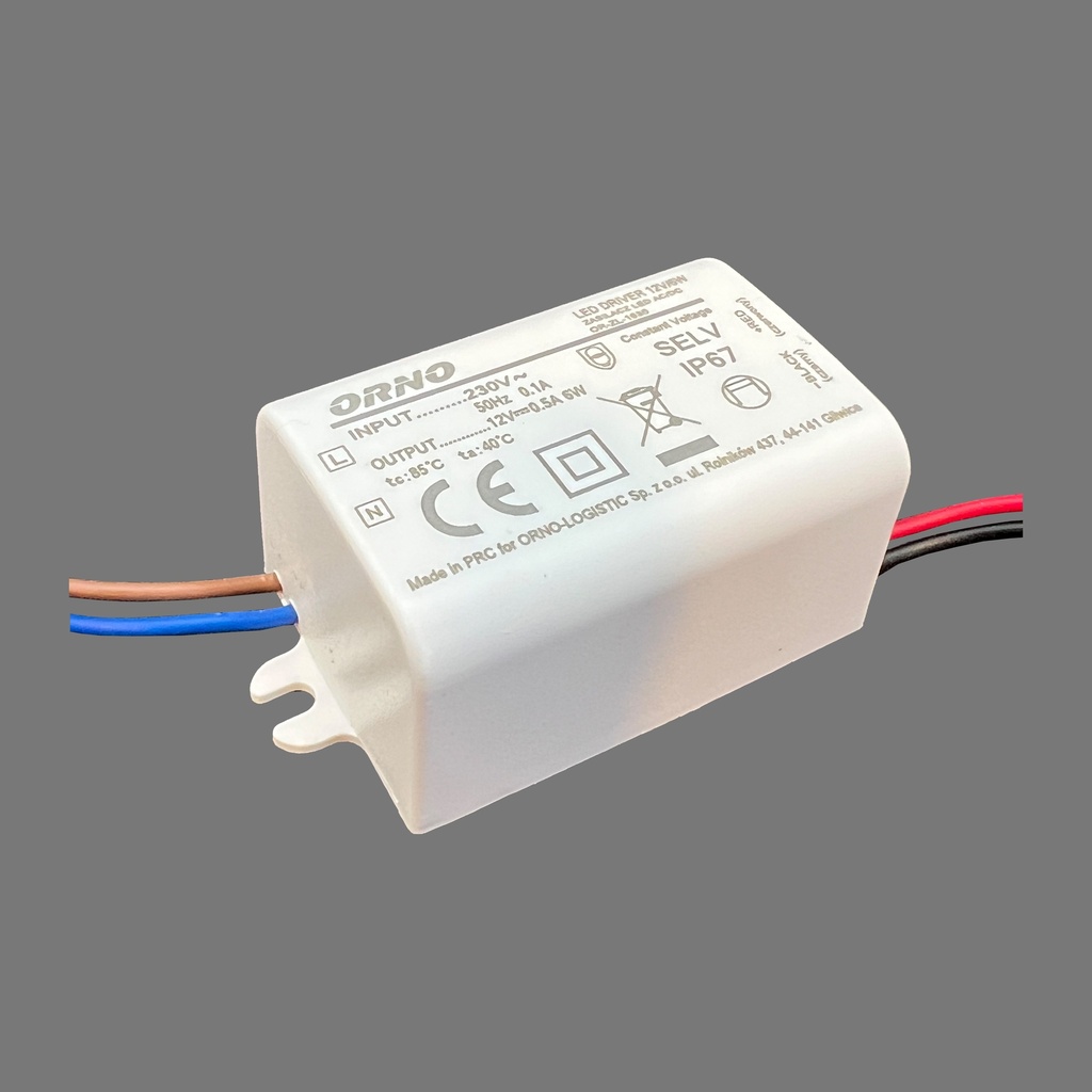 POWER SUPPLY 12VDC 6W