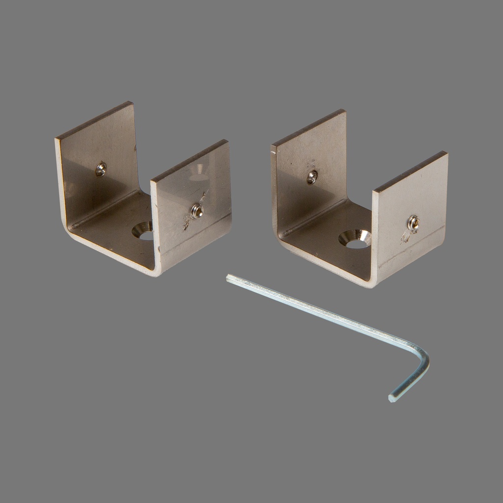 FIXATION BRACKET SET IN STAINLESS STEEL