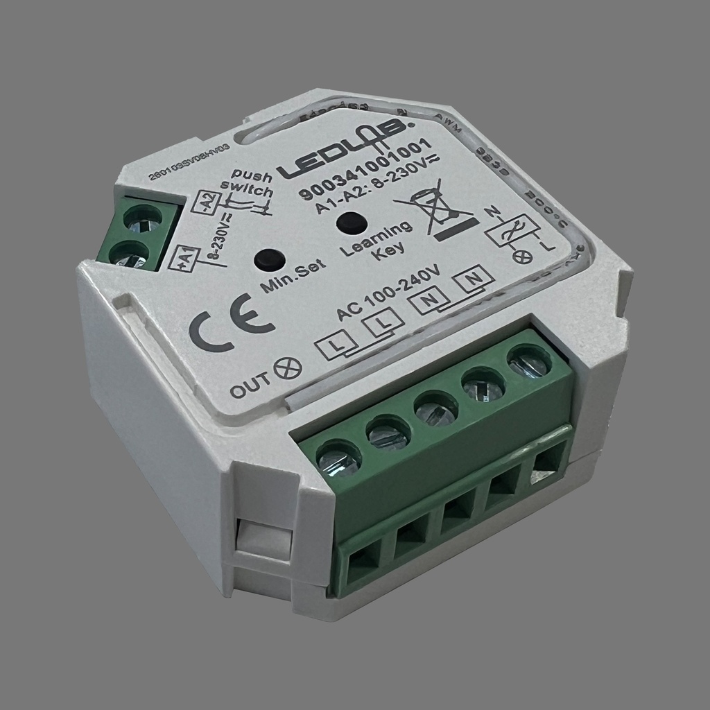 TRIAC RF + PUSH DIMMER 230VAC