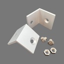SET OF WALBRACKETS UP-DOWN FOR LARGE 48 X 60 PROFILE