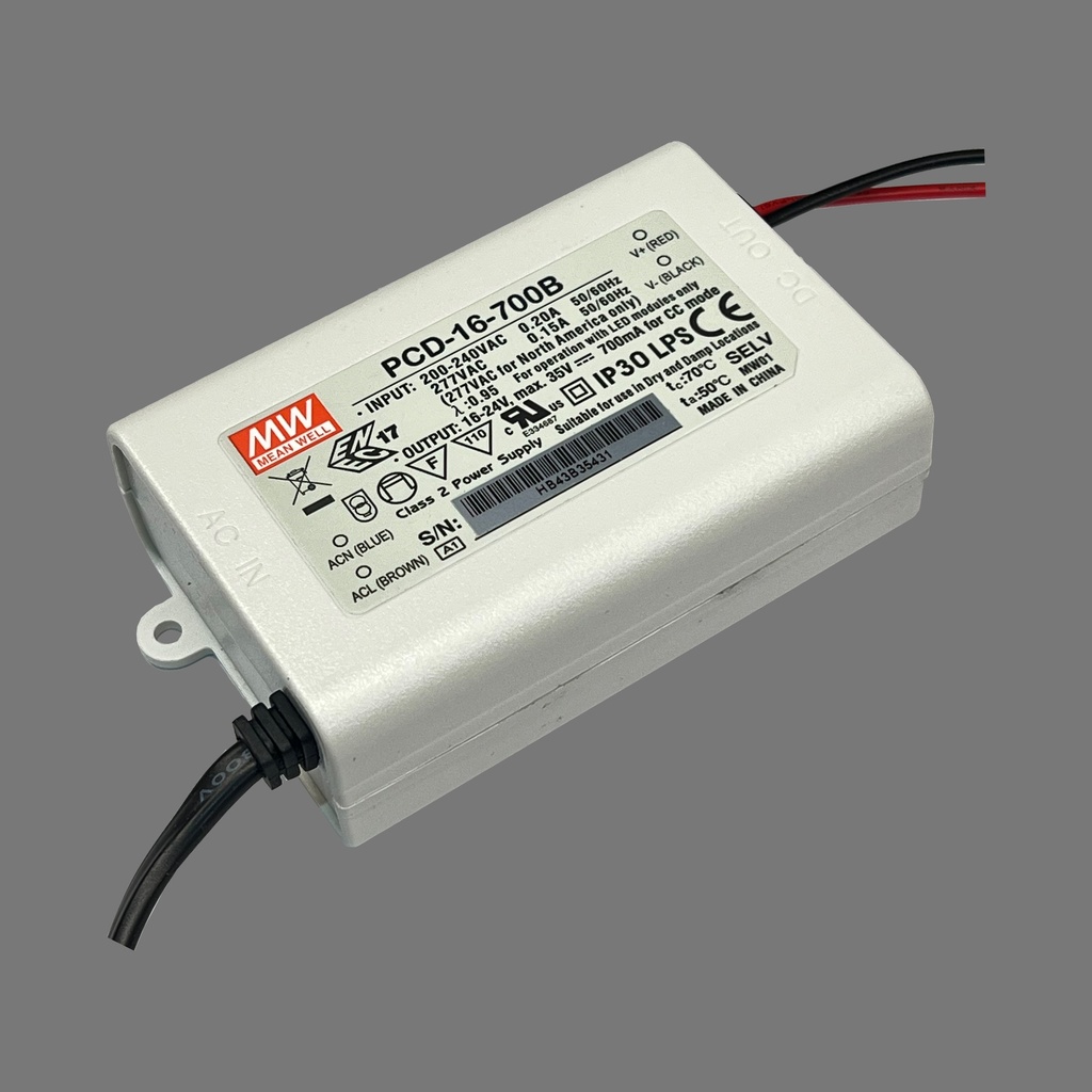 POWER SUPPLY 700mA 16W 