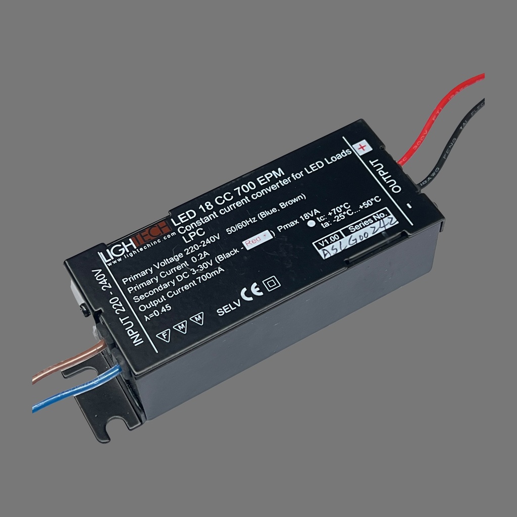POWER SUPPLY 700mA 18W