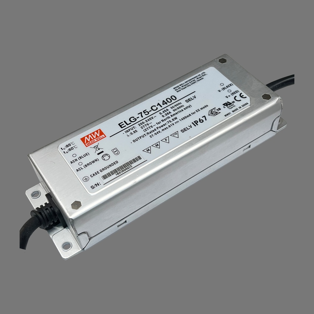 POWER SUPPLY 1400mA 75W 
