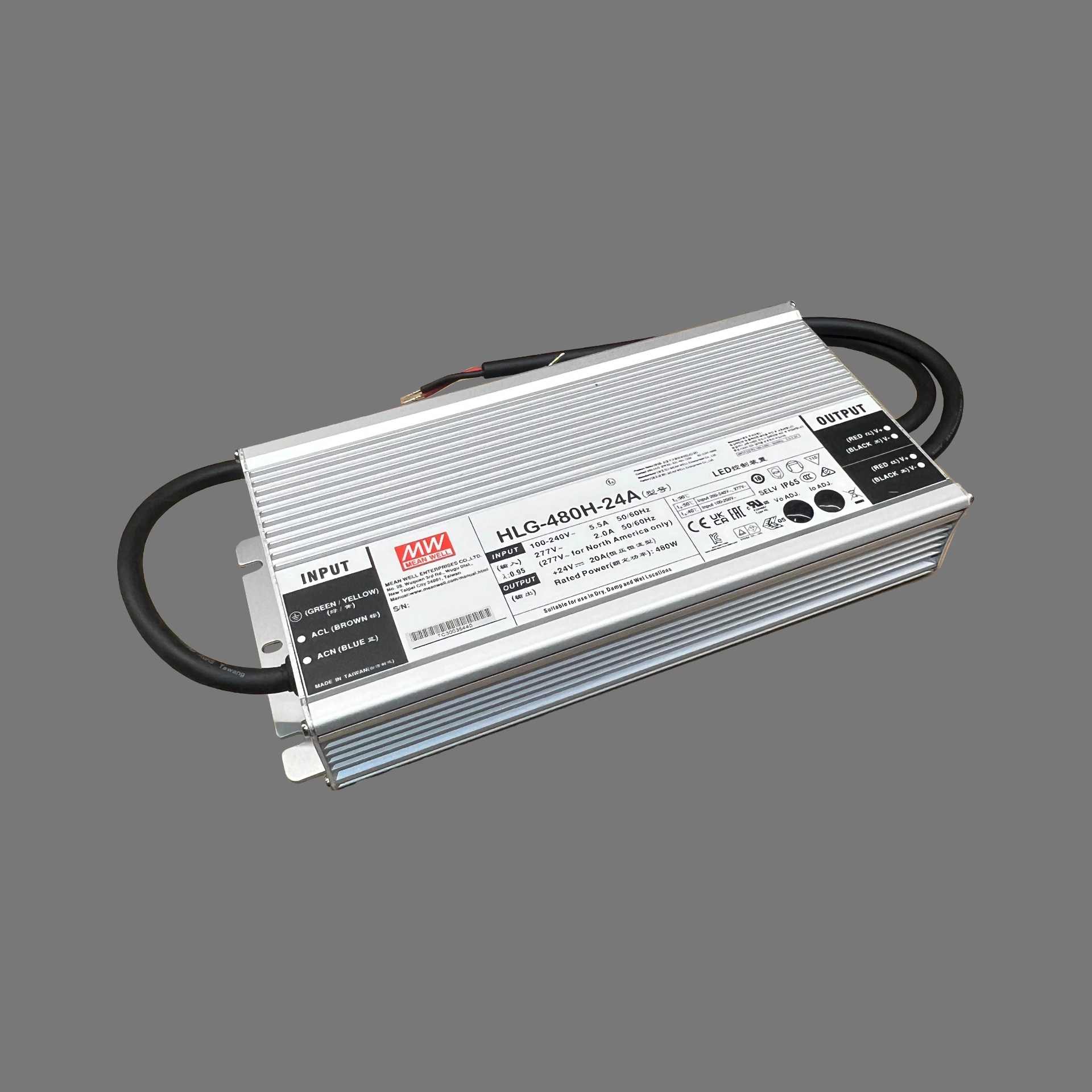 POWER SUPPLY 24VDC 480W