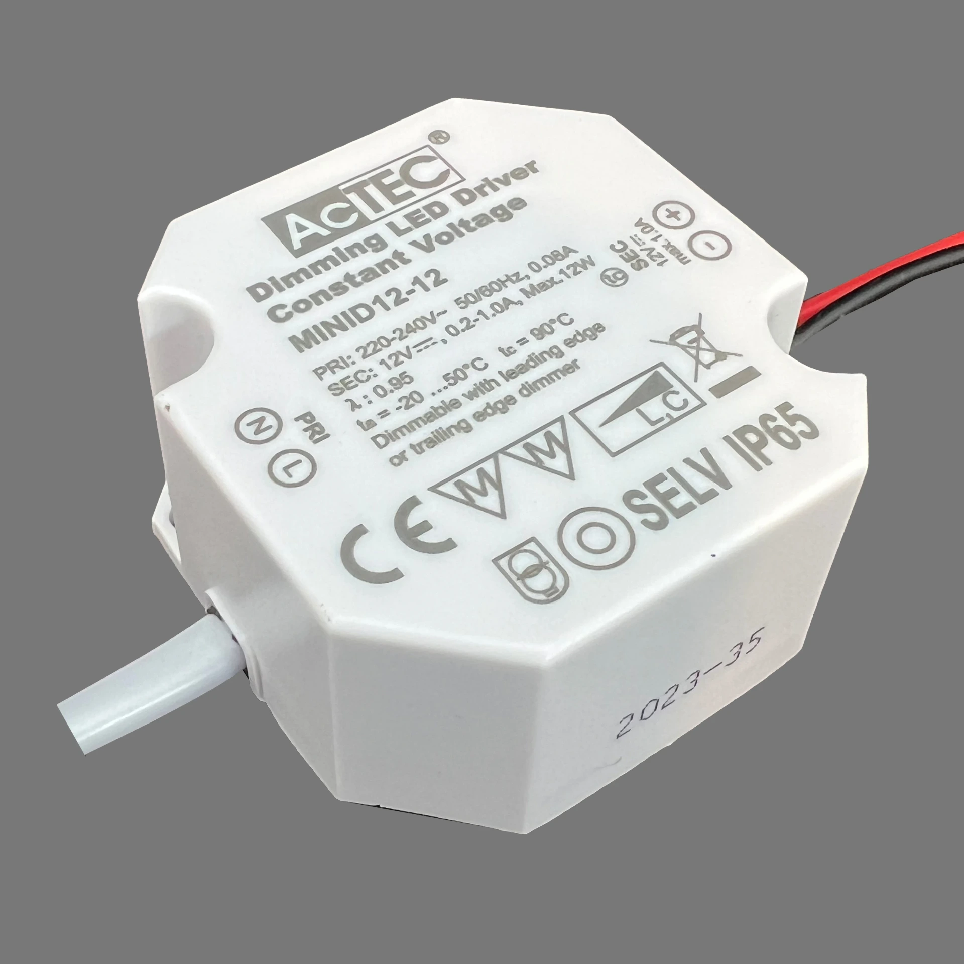 POWER SUPPLY 12VDC 12W TRIAC
