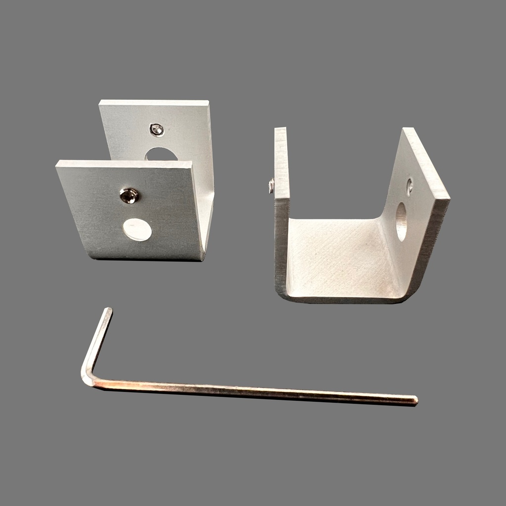 [819003138116] LEDPROFILE SMALL FIXATION WALL BRACKET SET  