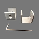 LEDPROFILE SMALL FIXATION WALL BRACKET SET  