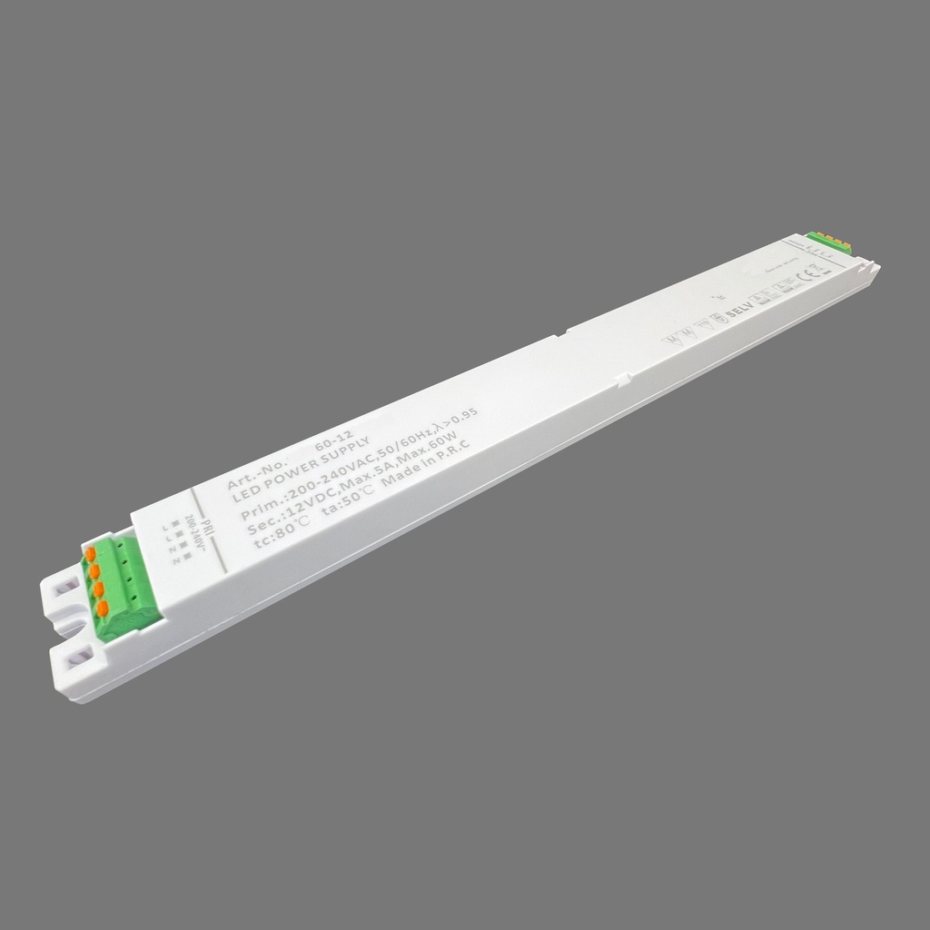 POWER SUPPLY FOR PROFILE LARGE INT. 12VDC 