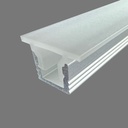 SKAB OMEGA LED PROFILE SMALL 13 X 8 INCL DIFFUSER - 3M 